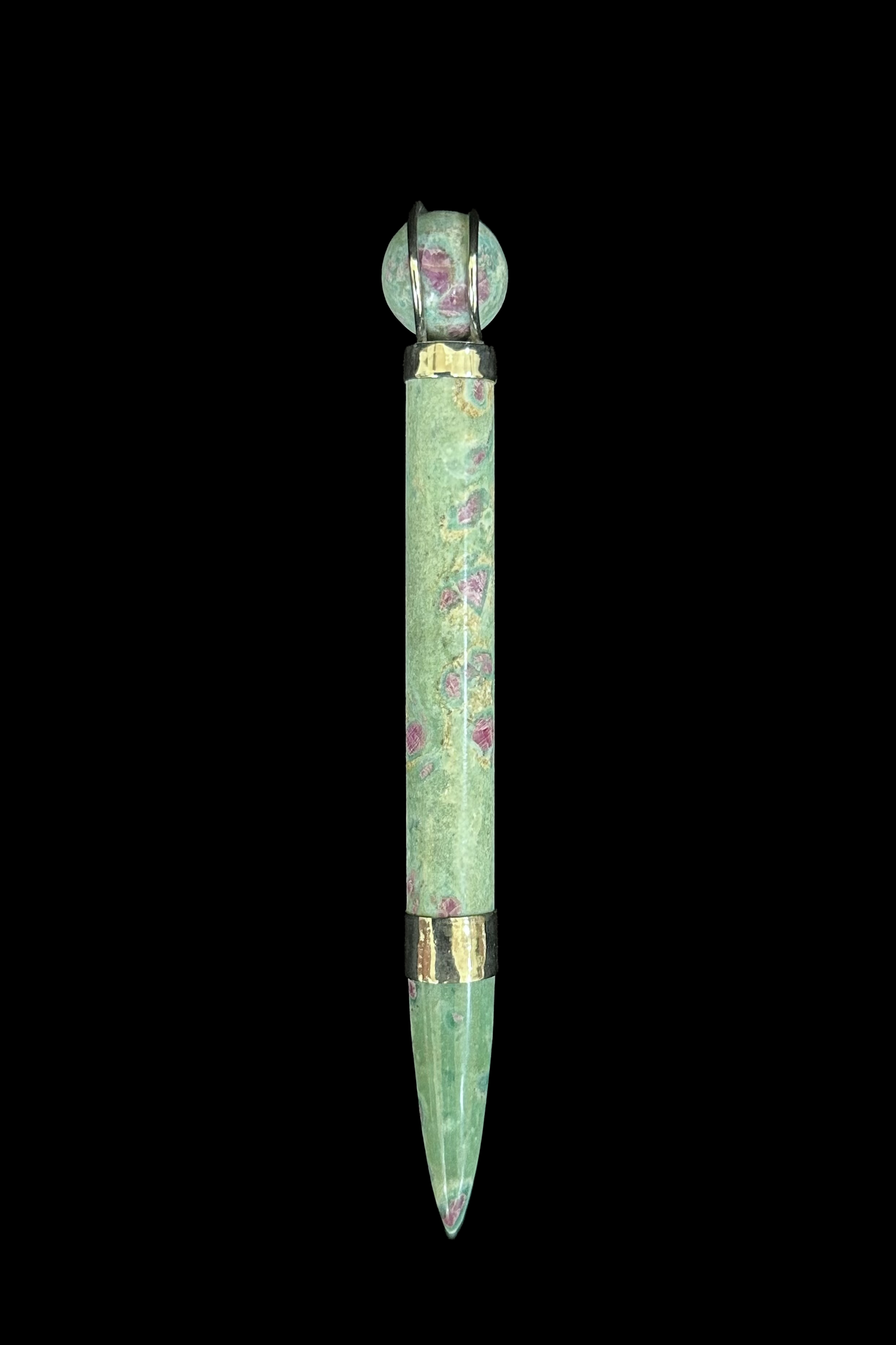Ruby Fuchsite Wand - India