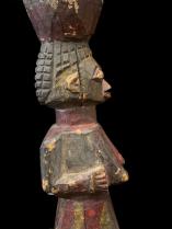 Figurative Wooden Processional Staff, Yoruba People - Nigeria 11