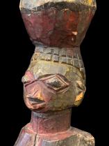Figurative Wooden Processional Staff, Yoruba People - Nigeria 4
