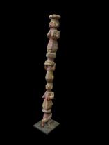 Figurative Wooden Processional Staff, Yoruba People - Nigeria 2