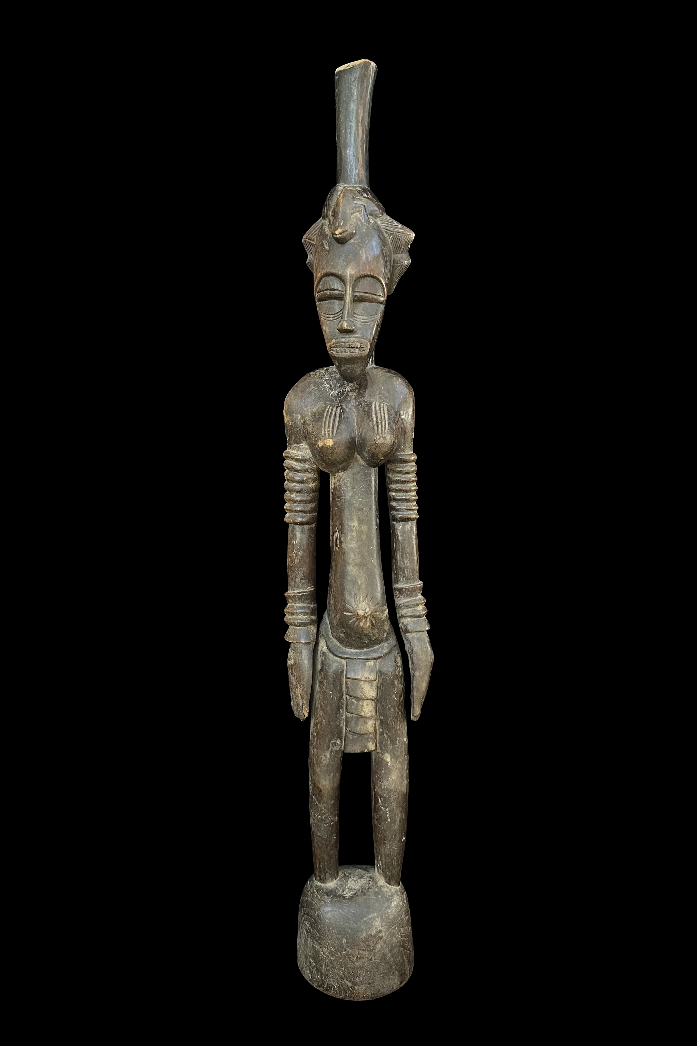 Rhythm Pounder - Deble - Senufo People, Ivory Coast