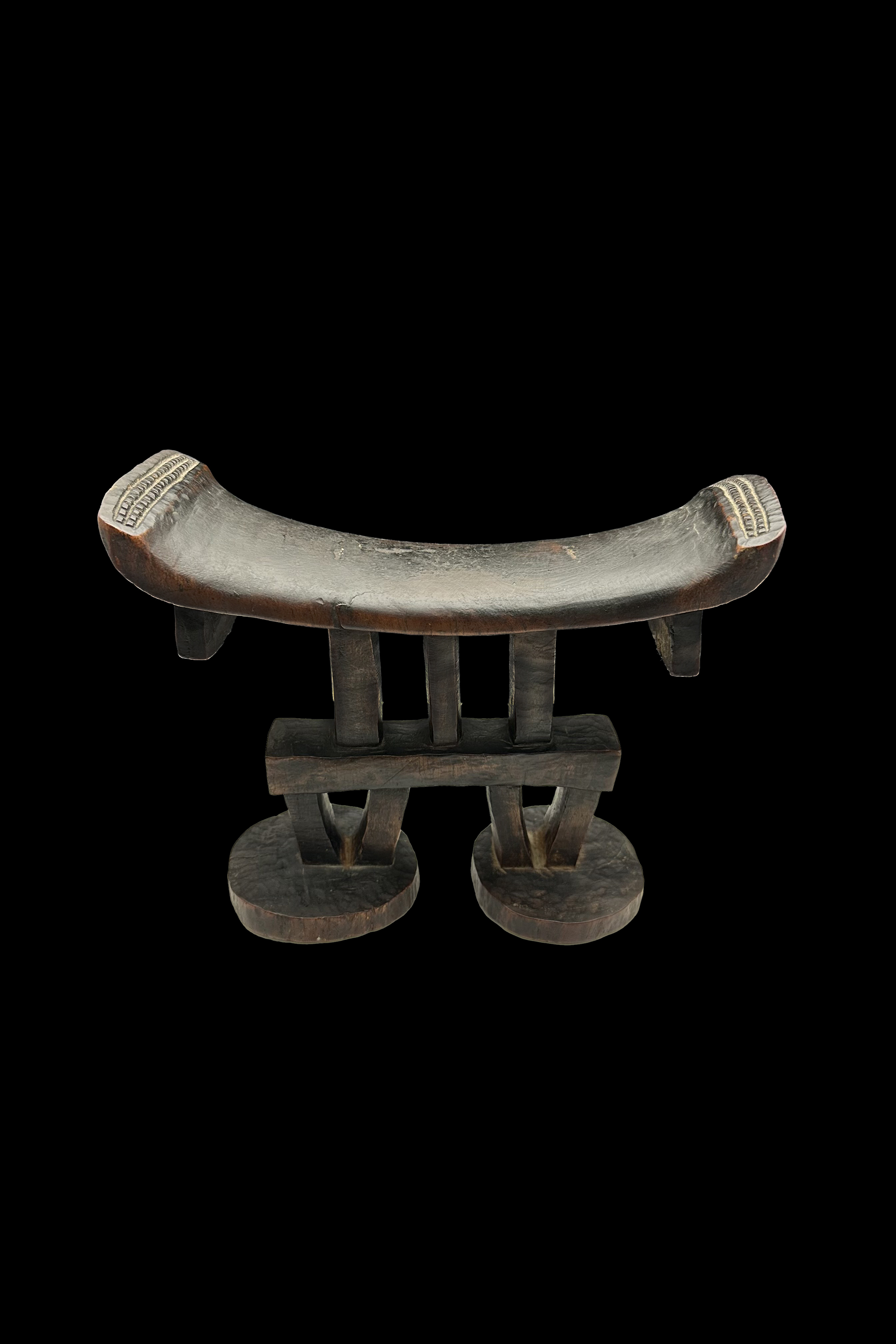 Wooden Headrest - Shona People, Zimbabwe