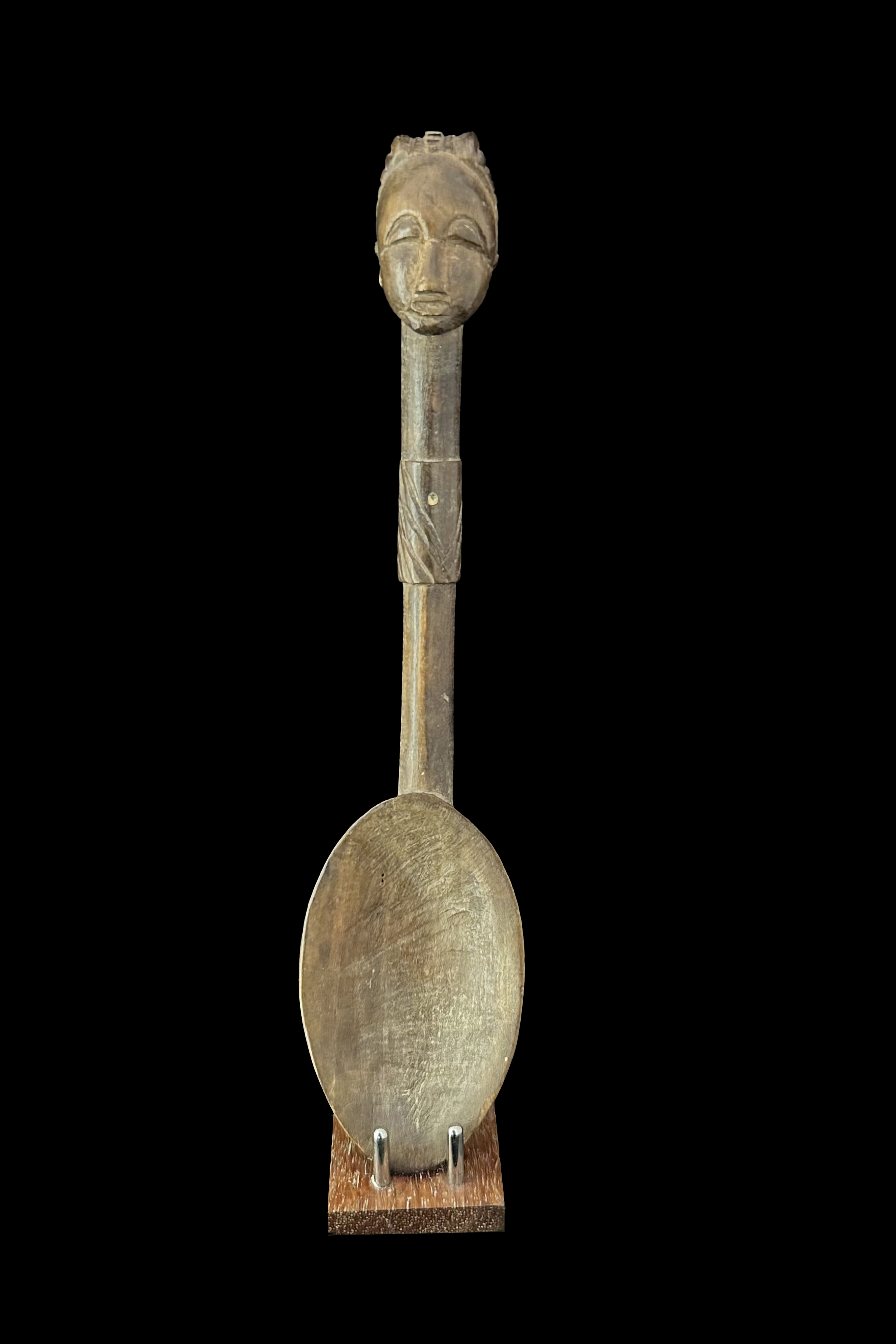 Wooden Spoon - Baule People, Ivory Coast