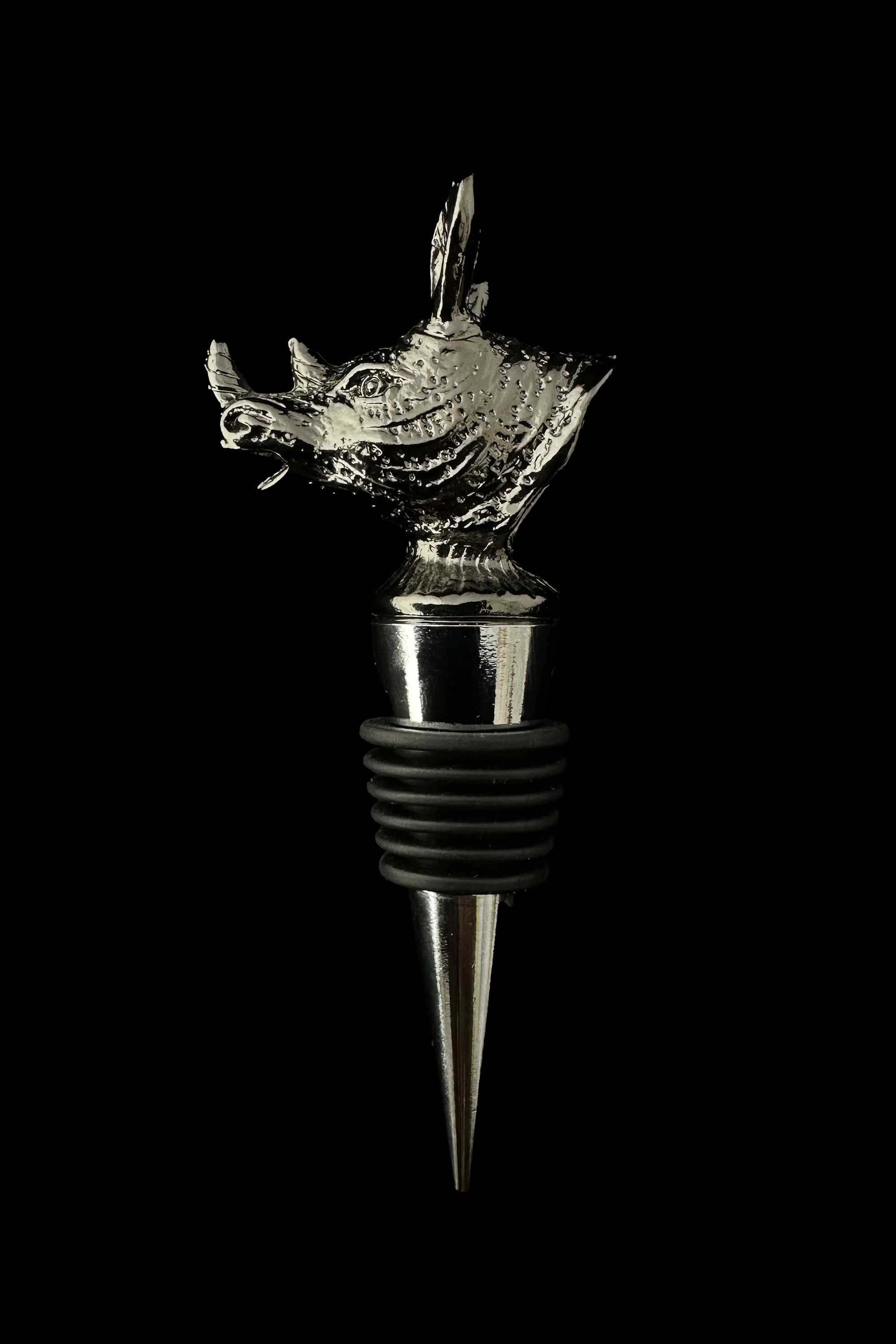 Rhino Stopper with a Blackened Color