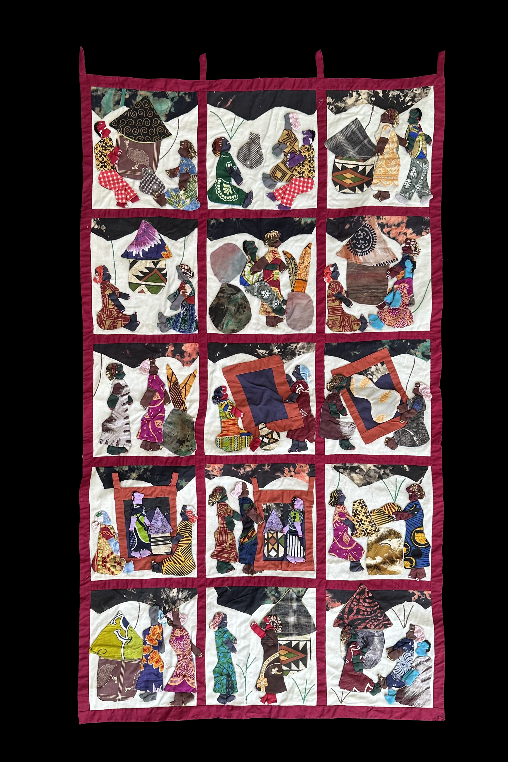 Weya Story Applique - Zimbabwe