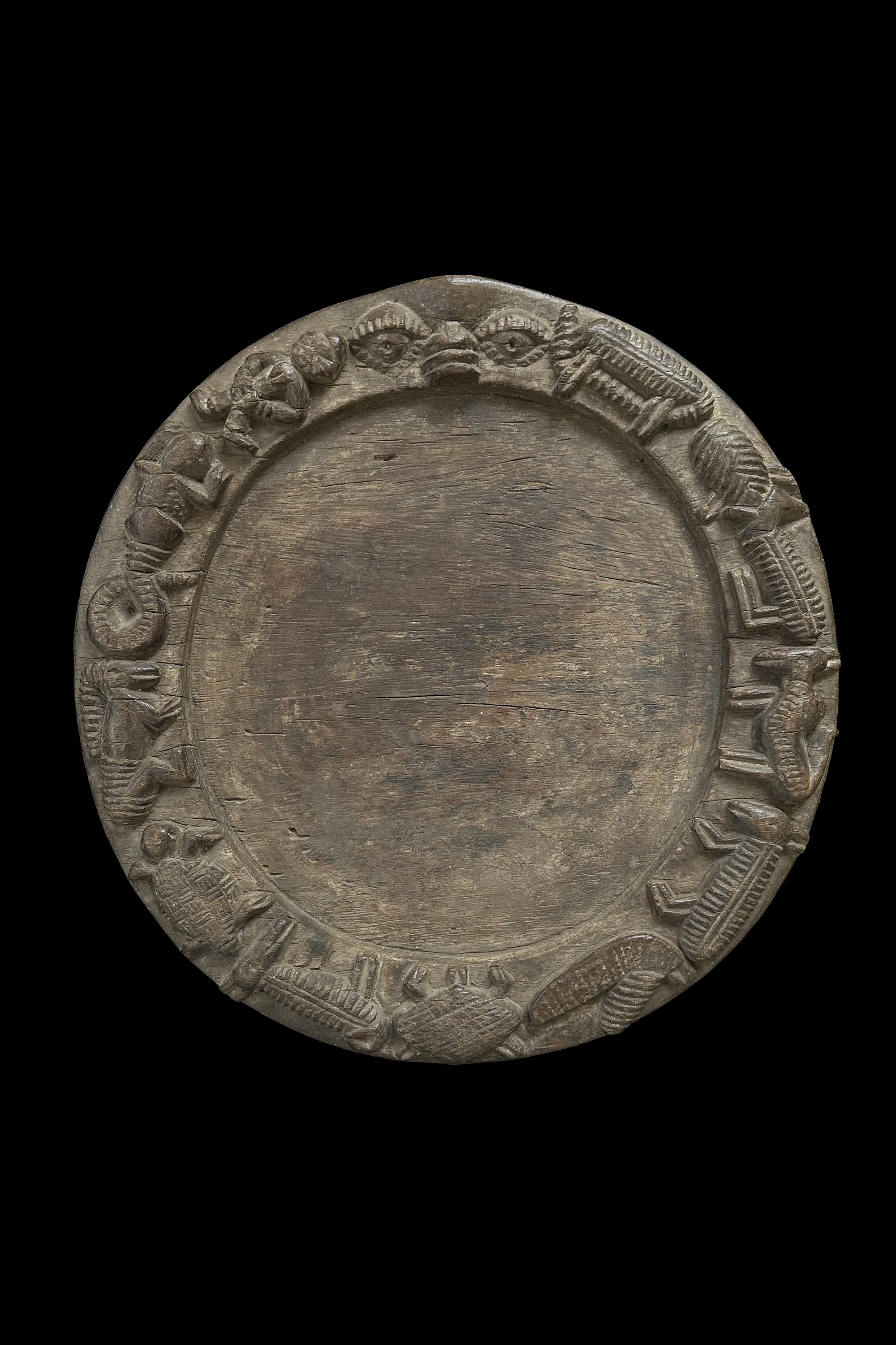 Thick Ifa Divination Tray - Yoruba People, Nigeria