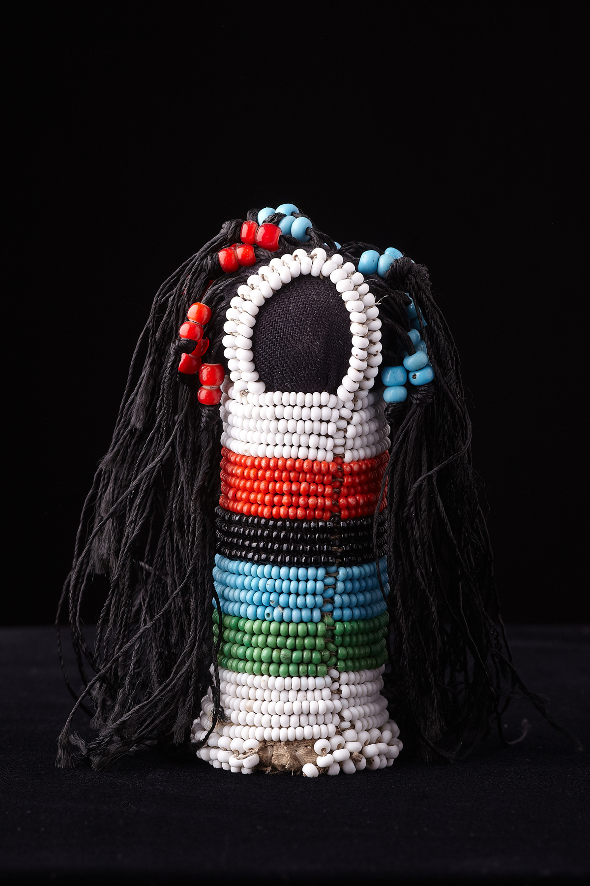 Old Beaded Doll - Zulu People, South Africa (4162)
