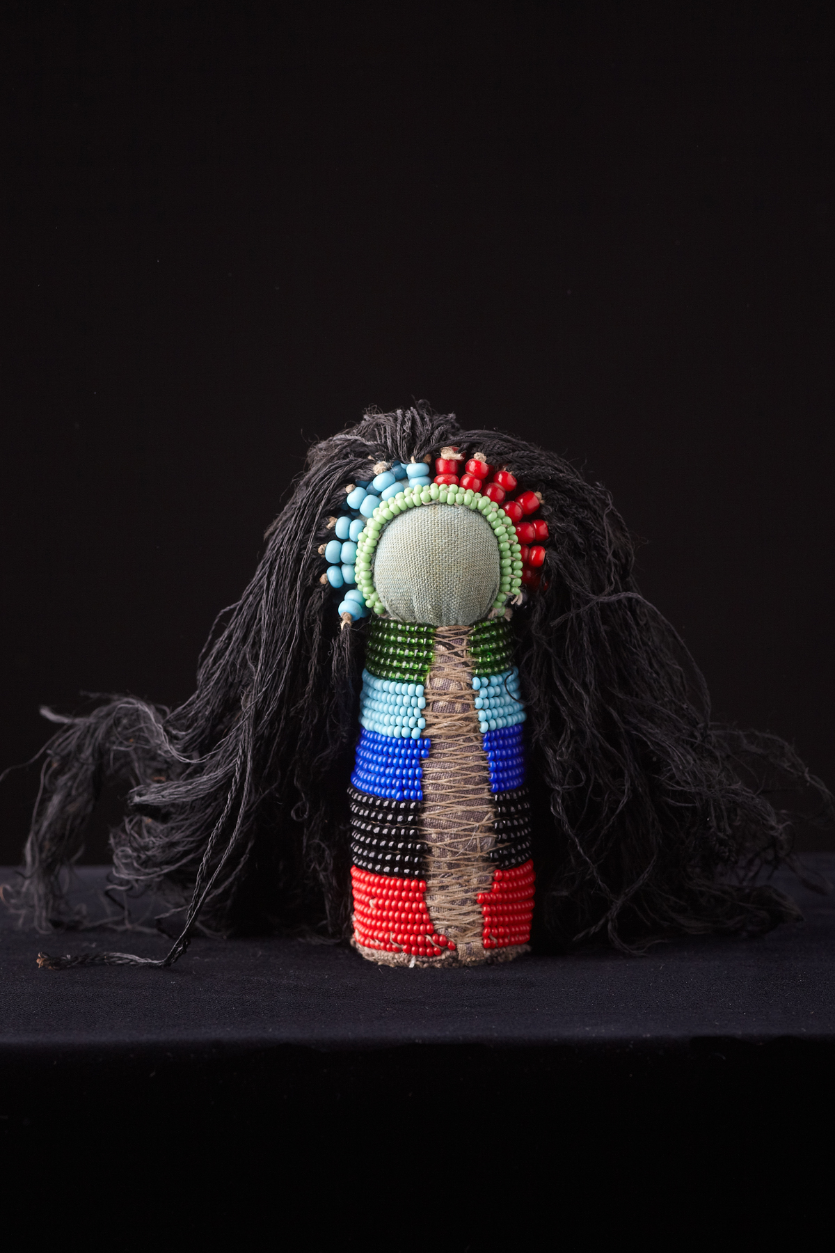 Old Beaded Doll - Zulu People, South Africa (4165)