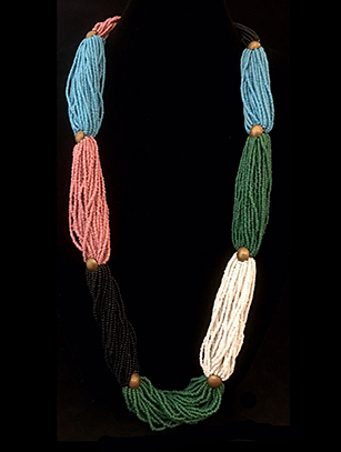 Beaded Necklace - Zulu people, South Africa (#5508)