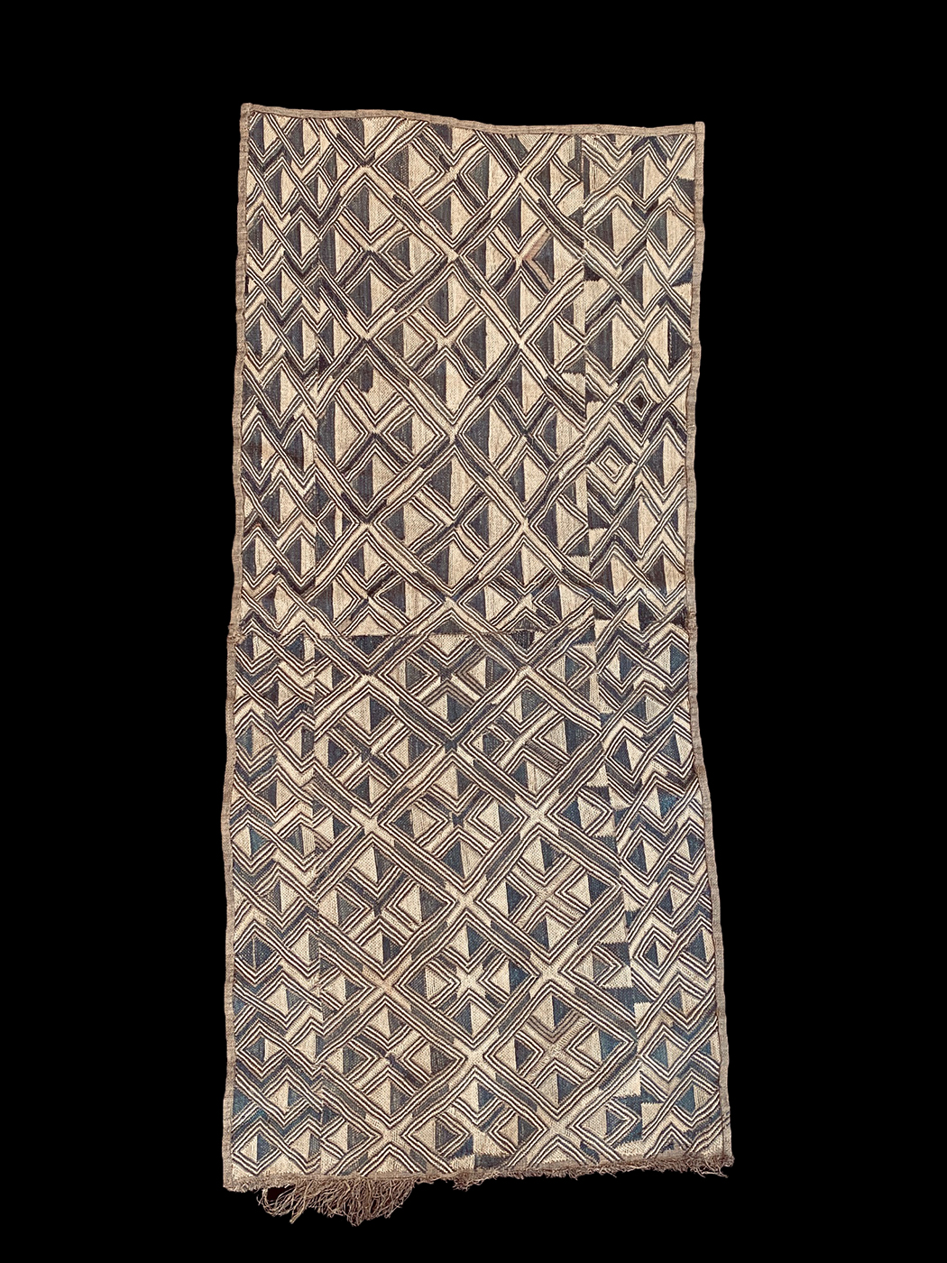 Kuba Raffia Cloth Skirt - Kuba People, D.R. Congo (#111)