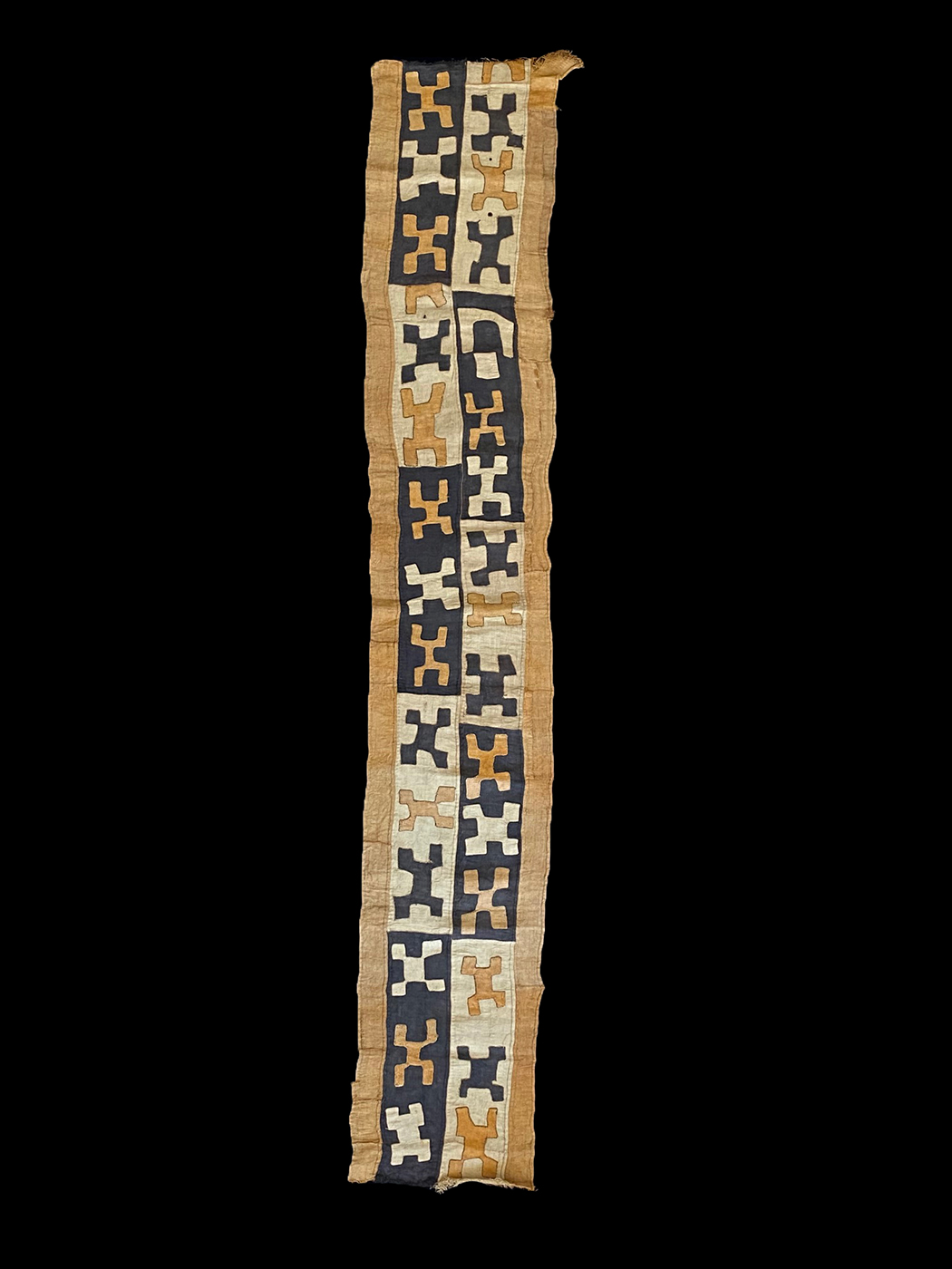 Kuba Raffia Cloth Skirt - Kuba People, D.R. Congo (#128)