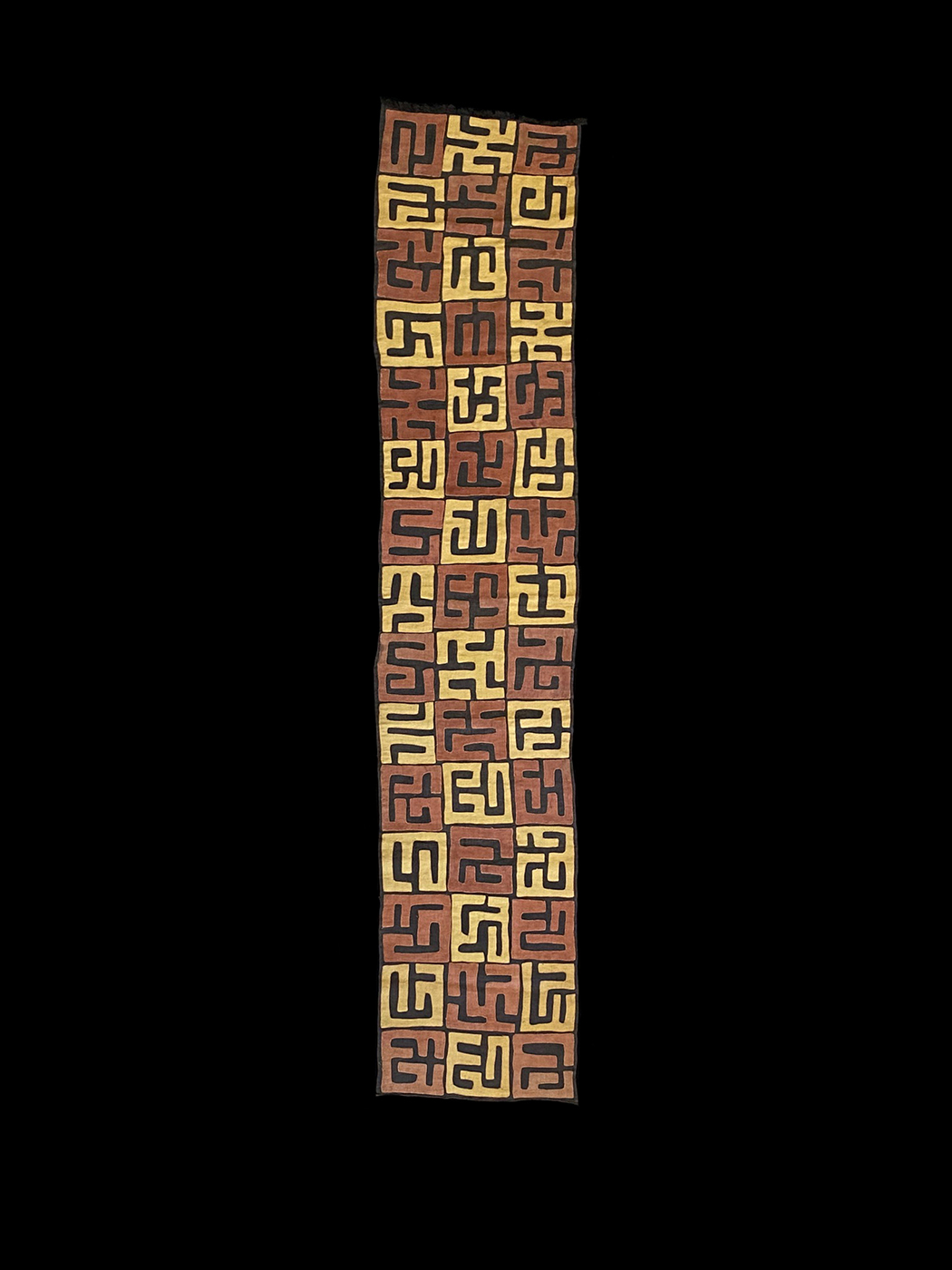 Kuba Raffia Cloth Skirt - Kuba People, D.R. Congo (#133)