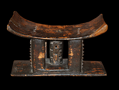 Traditional Ashanti Stool - Ashanti people, Ghana 