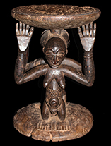 Hemba Stool - D.R. Congo - www.africaandbeyond.com