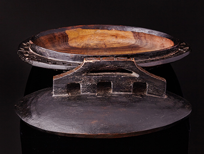 Lozi Lidded Vessel, Zambia (0244)