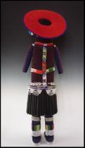 Traditional Zulu Doll by Lobolile Ximba - South Africa 2
