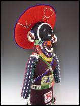 Traditional Zulu Doll by Lobolile Ximba - South Africa 3