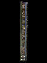 Beaded Blanket Panel (NGURARA)- Ndebele People, South Africa (#3627)