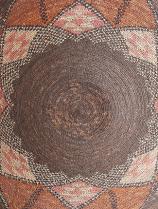 Huge Old Zulu Open-Bowl Basket - Zulu People, South Africa  2