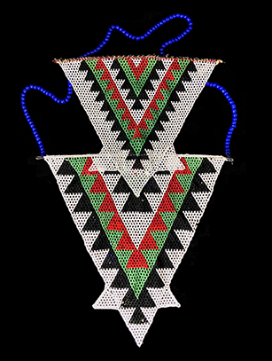 Beaded Breastplates - Zulu People, South Africa (#996)