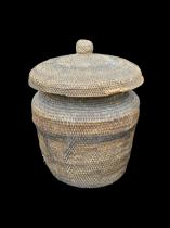 Makenge Root Basket - Lozi People, Zambia - Sold