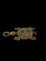 Bronze Turtle Pendant - Tusyan People, Burkina Faso 2