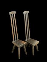 Pair of Wooden Chairs - Philippines