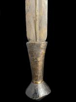 Double Sickle Brass Blade - Bango or Ngbaka People, D.R. Congo - SOLD 2