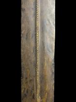 Double Sickle Brass Blade - Bango or Ngbaka People, D.R. Congo - SOLD 3