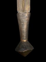 Double Sickle Brass Blade - Bango or Ngbaka People, D.R. Congo - SOLD 10