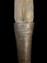 Double Sickle Brass Blade - Bango or Ngbaka People, D.R. Congo - SOLD 11