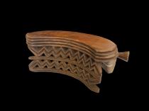 Wooden Stool/Headrest - Dinka People, South Sudan  4