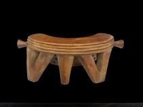 Wooden Stool/Headrest - Dinka People, South Sudan  7