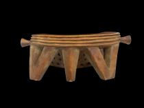 Wooden Stool/Headrest - Dinka People, South Sudan  8