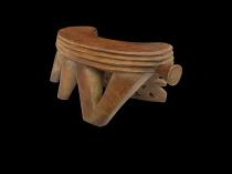 Wooden Stool/Headrest - Dinka People, South Sudan  9