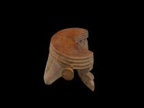 Wooden Stool/Headrest - Dinka People, South Sudan  10