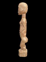 Female Spirit Spouse Figure - Baule People, Ivory Coast 5