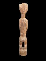 Female Spirit Spouse Figure - Baule People, Ivory Coast 6