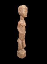 Female Spirit Spouse Figure - Baule People, Ivory Coast 8
