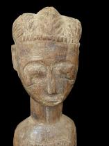 Female Spirit Spouse Figure - Baule People, Ivory Coast 9