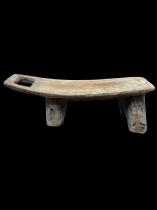 Wooden Stool with Handle - Baule People, Ivory Coast 2