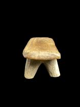 Wooden Stool with Handle - Baule People, Ivory Coast 4