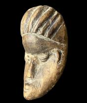 Miniature Passport Mask or ma go (small head) - Bassa People, Liberia - SOLD  3