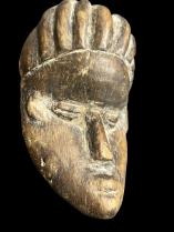 Miniature Passport Mask or ma go (small head) - Bassa People, Liberia - SOLD  6