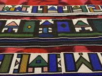 'Nguba' Marriage Blanket Cape - Ndebele People, South Africa (#3425) 7