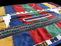 'Nguba' Marriage Blanket Cape- Ndebele People, South Africa  - 3429 5