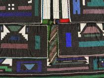 'Nguba' Blanket Cape with Beadwork - Ndebele People, South Africa - 3427 1