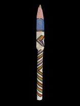 Spear Shaped Beaded Dance Mace - Ndebele People, South Africa 5