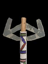 Double Headed Axe Dance Mace- Amandondolo - Ndebele People, South Africa 1