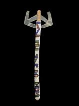 Double Headed Axe Dance Mace- Amandondolo - Ndebele People, South Africa 2